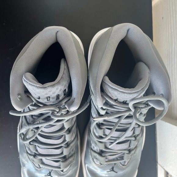 Jordan Men's Aura Cool Grey Shoes Sneakers Size 9.5 Style AQ9084-010 - Picture 12 of 14